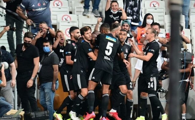 Beşiktaş galibiyetle başladı