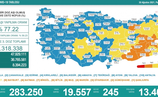 Koronavirüse 245 can daha