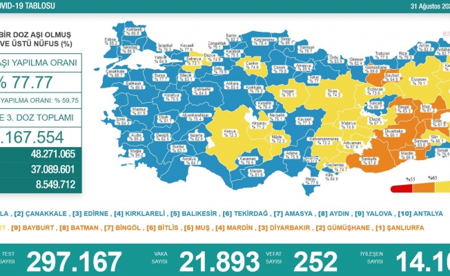 Koronavirüse 252 can daha