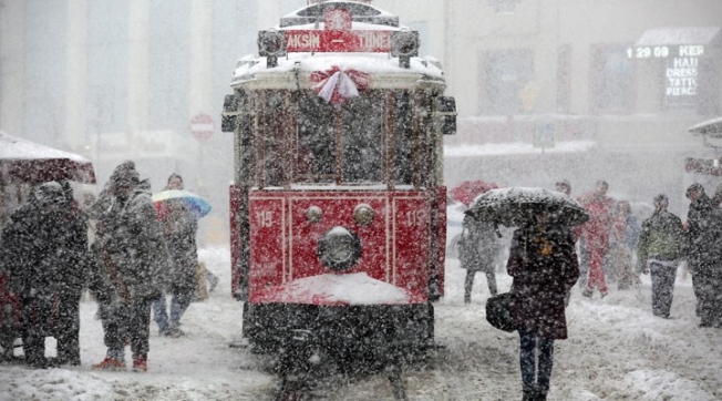 İstanbul'a kar uyarısı