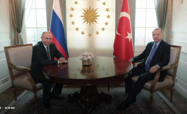 Erdoğan, Putin ile görüştü