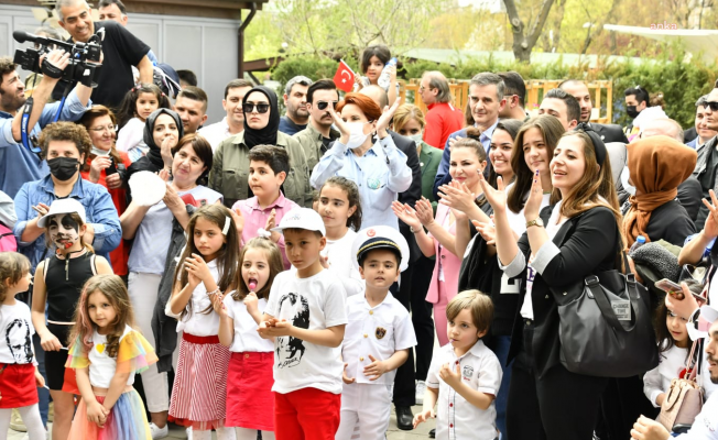 Akşener, Gençlik Parkı’nda çocuk şenliğine katıldı