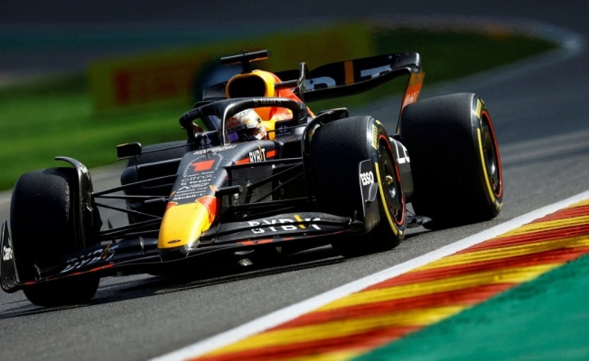 Belçika GP'de kazanan Max Verstappen