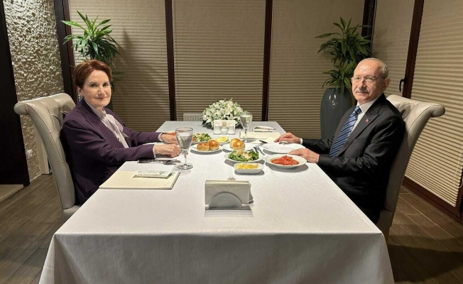 Kılıçdaroğlu ile Akşener Ankara'da bir araya geldi