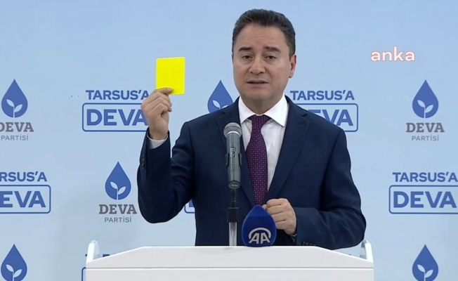 Ali Babacan: "Bu seçimler, hükümete bir sarı kart gösterme fırsatı”