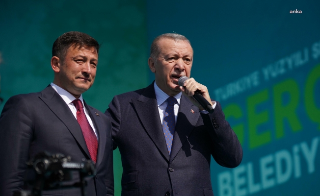 Erdoğan: İzmir'in yatırım eksiklerini en kısa sürede tamamlayarak şehrimizin o kayıp yıllarını hep birlikte telafi etmek istiyoruz