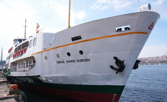 19 Mayıs’ın kahraman kaptanının adını taşıyan vapur, İstanbul Boğazı'nda yeniden sefere başladı