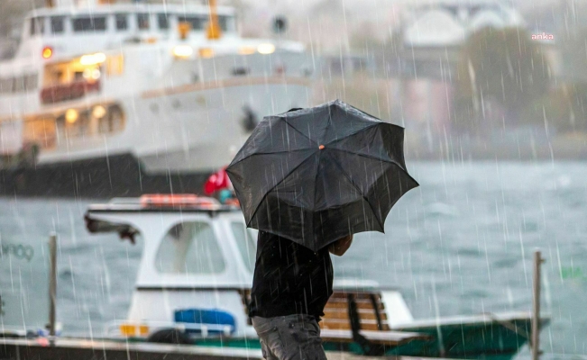Meteoroloji Genel Müdürlüğü: Gece yarısından itibaren İstanbul, Kocaeli ve Sakarya'da kuvvetli yerel yağış bekleniyor