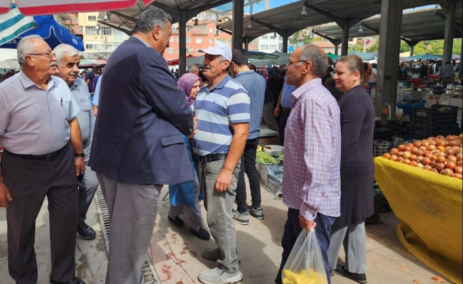 CHP’li Vekil Gürer: Pazarda Vatandaşların Sorunlarını Dinledi