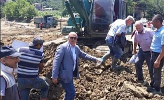 Düzce'de İBB araçlarına skandal müdahale!