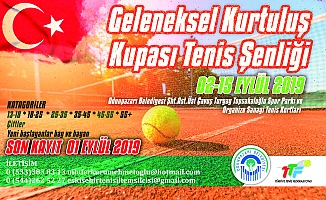 Odunpazarı ve Türkiye Tenis Federasyonu’ndan tenis şenliği