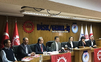 DİSK Genel başkanı Çerkezoğlu; “Asgari ücret 3 bin 200 lira olmalı”