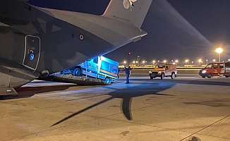 MSB: Elazığ'da TSK'ya ait 9 nakliye uçağı ile 10 görev icra edildi