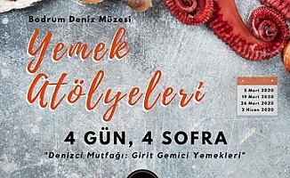 Bodrum Deniz Müzesinden Gemici Yemekleri Atölyeleri