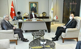 Akşener, Çankaya Belediye Başkanı Taşdelen ile Görüştü