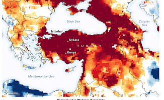 NASA: Türkiye yoğun kuraklık yaşıyor