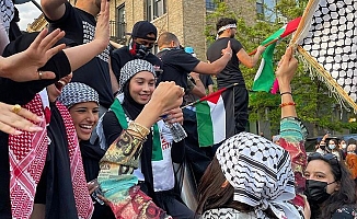 ABD'de ''Filistin'e Destek Yürüyüşleri'' Devam Ediyor