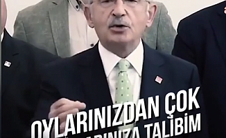 Kılıçdaroğlu; ''Sizin Oylarınızdan Çok Sorunlarınıza Talibim''