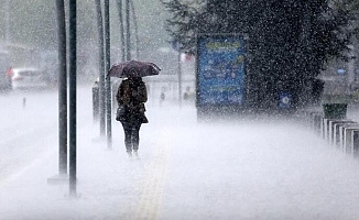 Meteoroloji'den 'sağanak yağış' uyarısı