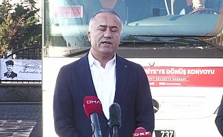 Kemal Kılıçdaroğlu’nun ülkesine uğurlayacağı Suriyeliler, program öncesinde evlerinden alınarak İl Göç İdaresi’ne götürüldü
