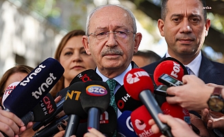 CHP Lideri Kılıçdaroğlu, TBMM Başkanı Numan Kurtulmuş ile görüştü